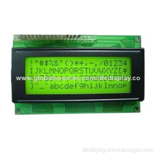Transflective STN LCD Display, 1/32 Duty, 1/6 Bias, Wide Temperature